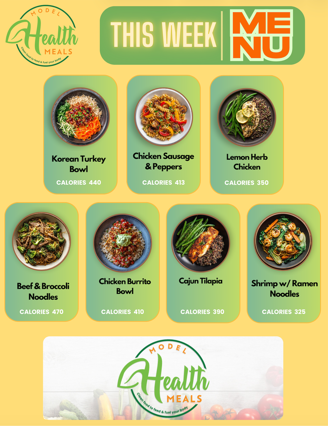 MIX & MATCH 10 WEEKLY MH MEAL PLAN