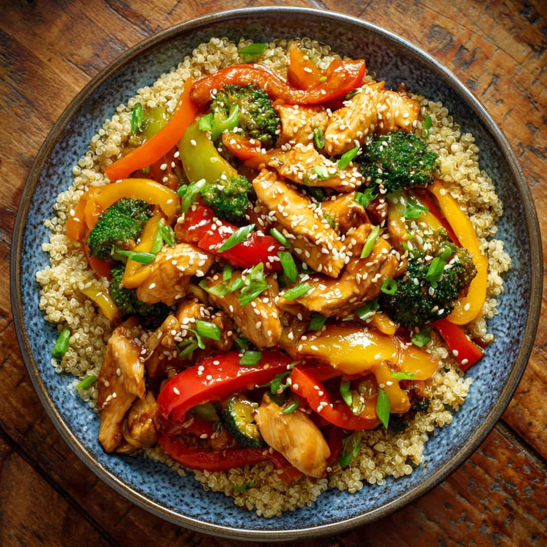 Chicken stirfry w/Quinoa