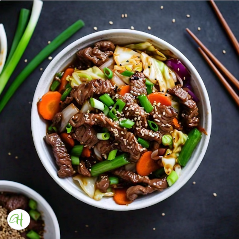 Mongolian Beef Bowl