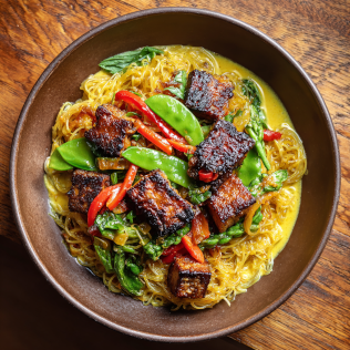 Coconut Curry Tofu (Vegan)