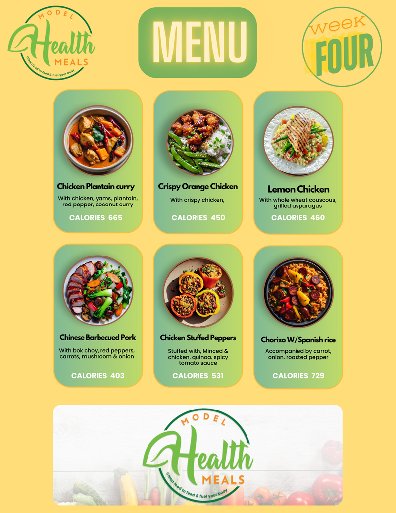 MIX & MATCH 5 WEEKLY MH MEAL PLAN